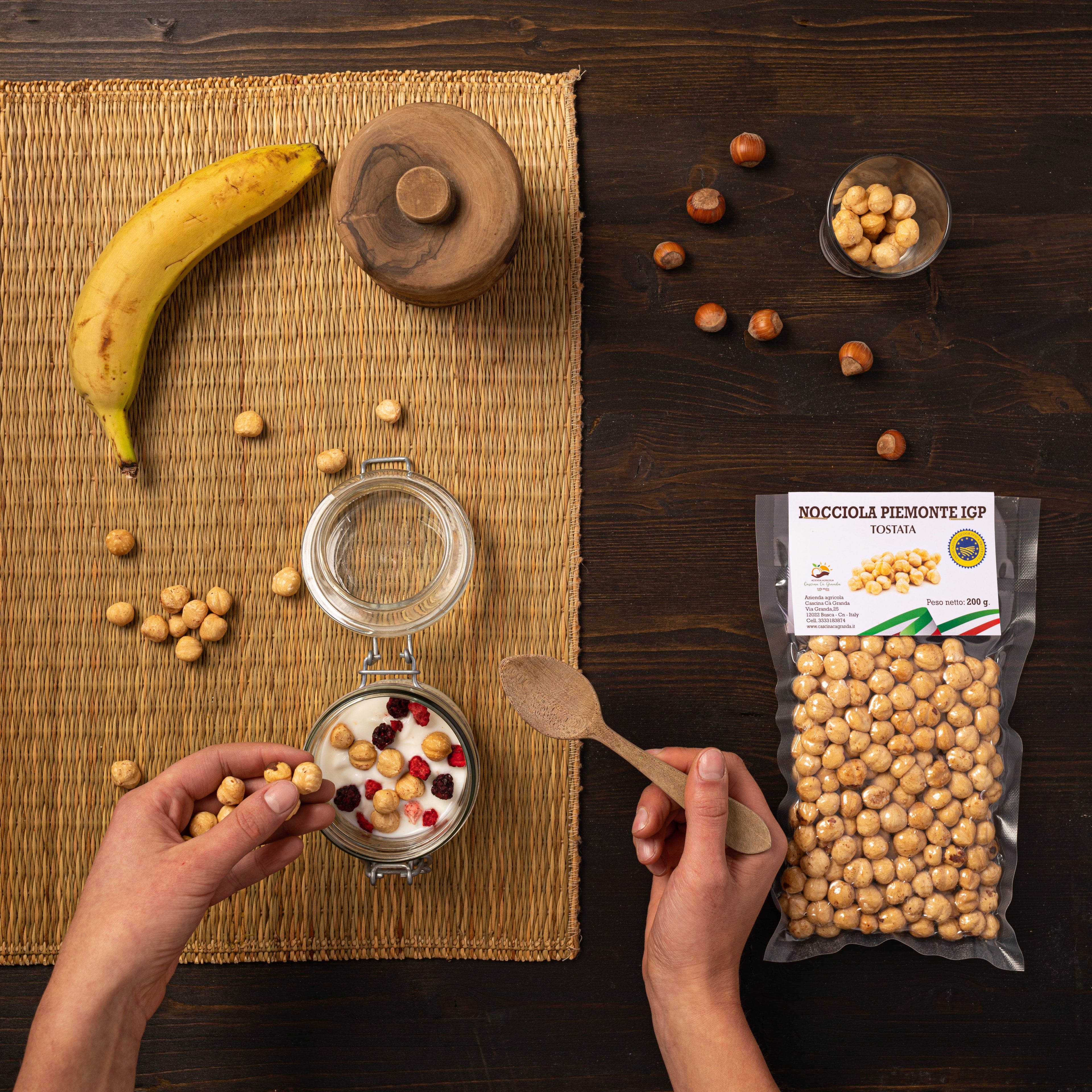 Piedmont in a Bite: Toasted Hazelnuts, Pure and Unmistakable