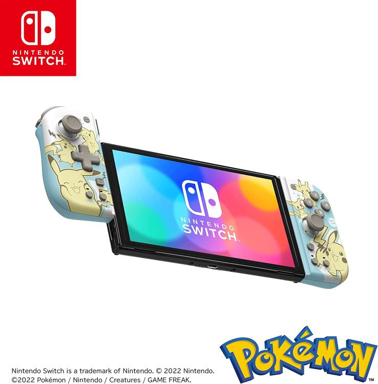 Hori Split Pad Compact Pokemon Pikachu Controller For Nintendo Switch/OLED