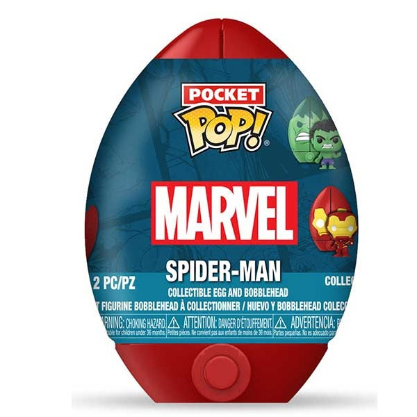 Funko Pop! Eggs 1Pc Mini Figure Marvel Spider-Man Easter Egg (Random)