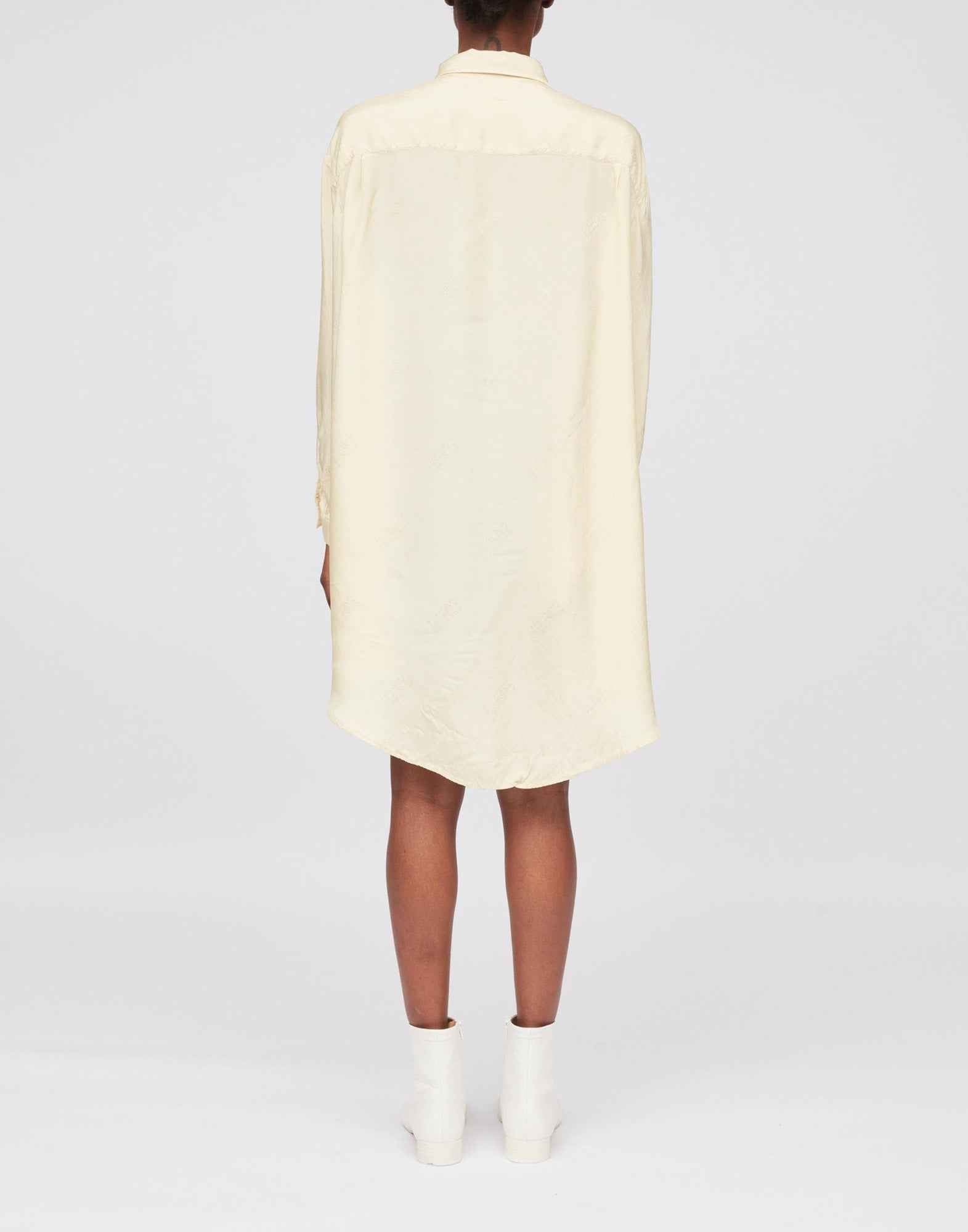 MM6 MAISON MARGIELA Abito Camicia con Numeric Signature