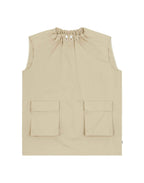 MM6 MAISON MARGIELA Mini Abito in Gabardine di Cotone