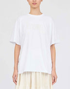 MM6 MAISON MARGIELA T-shirt con Numeric Logo Bianca