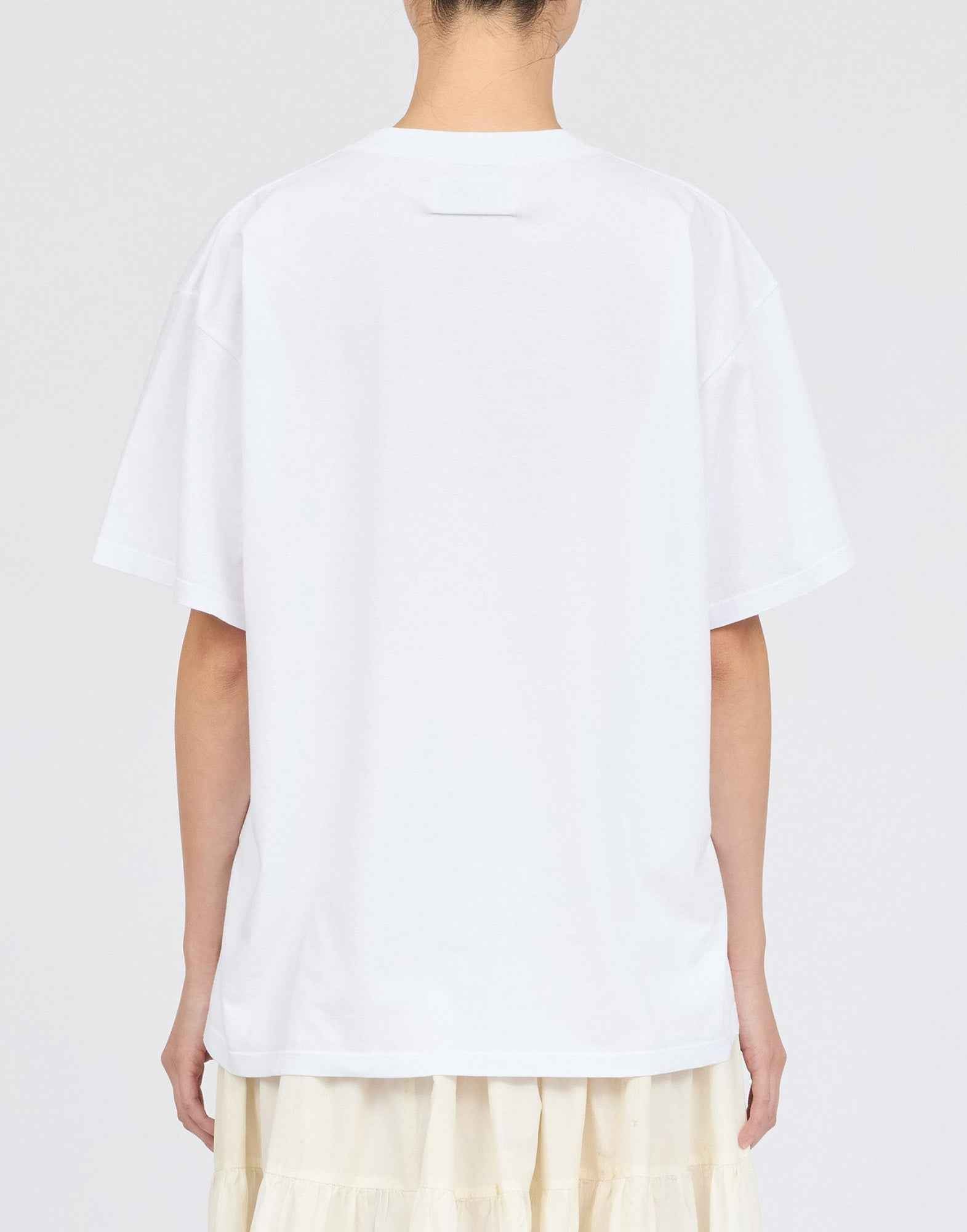 MM6 MAISON MARGIELA T-shirt con Numeric Logo Bianca