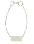 MM6 MAISON MARGIELA Tumbled Palladium Necklace
