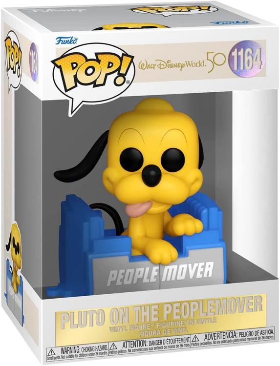 Funko Pop Walt Disney World 50th Anniversary Pluto On The Peoplemover (1164) Vinyl