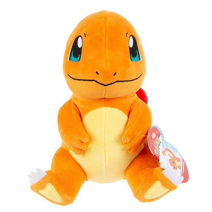 Jazwares Plush Pokemon Charmander 20Cm Stuffed Animal Toy Puppet 8"