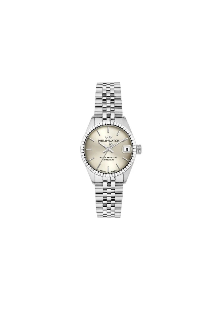 Philip Watch Caribe – Swiss Made Quartz, ivory dial, 31mm – R8253597548