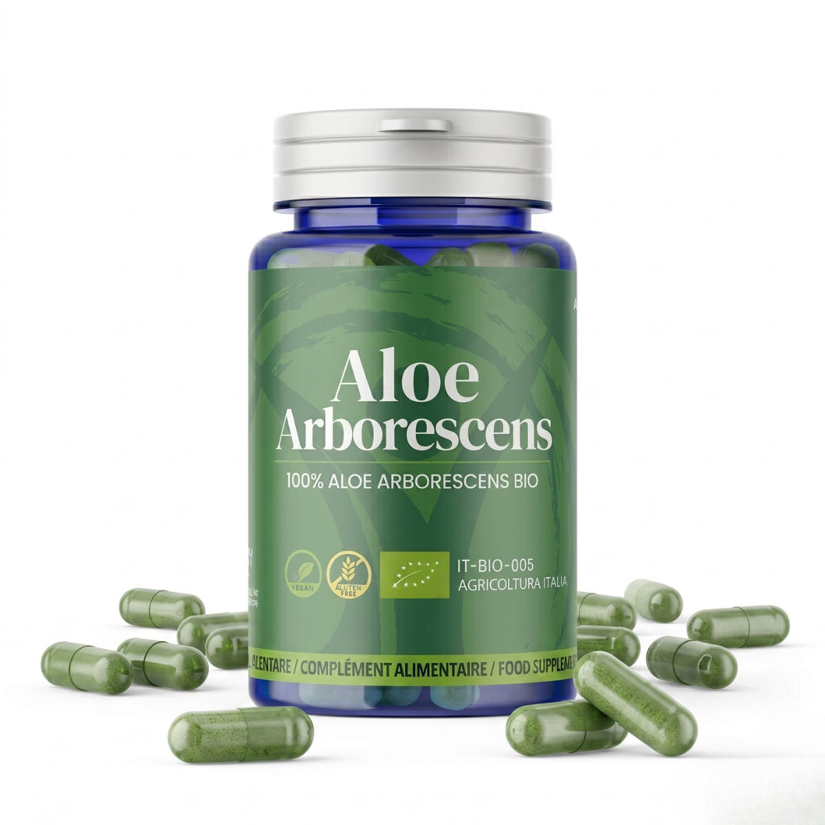 Aloe Arborescens Biologica in Capsule