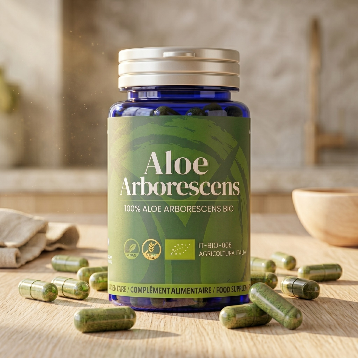 Aloe Arborescens in Capsules | 50 Capsules