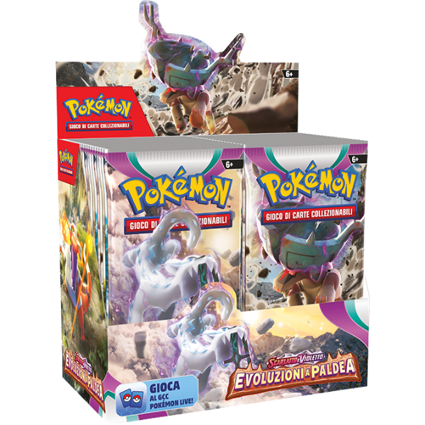 Box Pokémon Evoluzioni a Paldea (36 Bustine) ITA