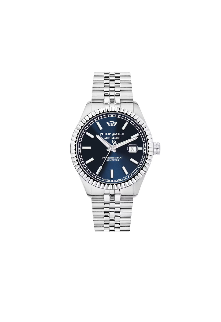Philip Watch Caribe Automatic Blue R822 Date Jubilee