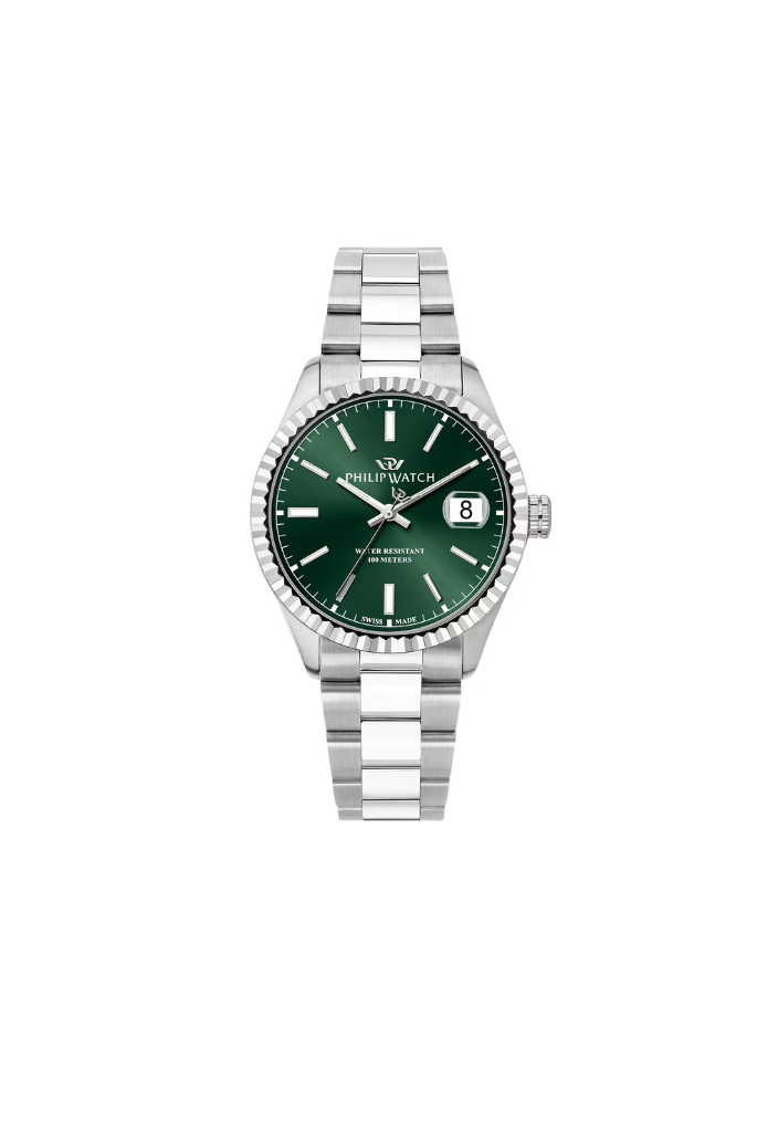 Philip Watch Caribe Urban R82 Green Date