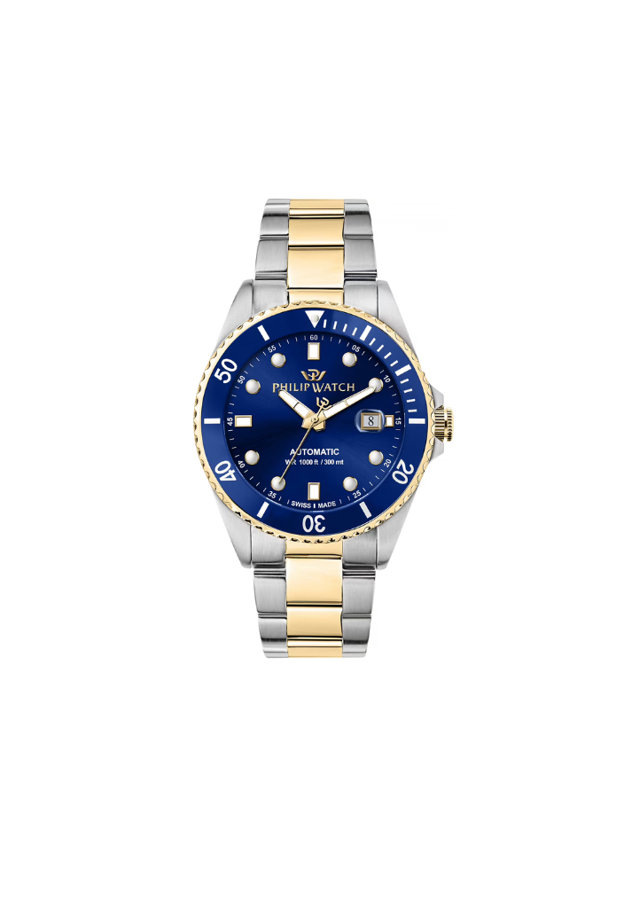 Philip Watch Caribe Diving R82 blue two-tone