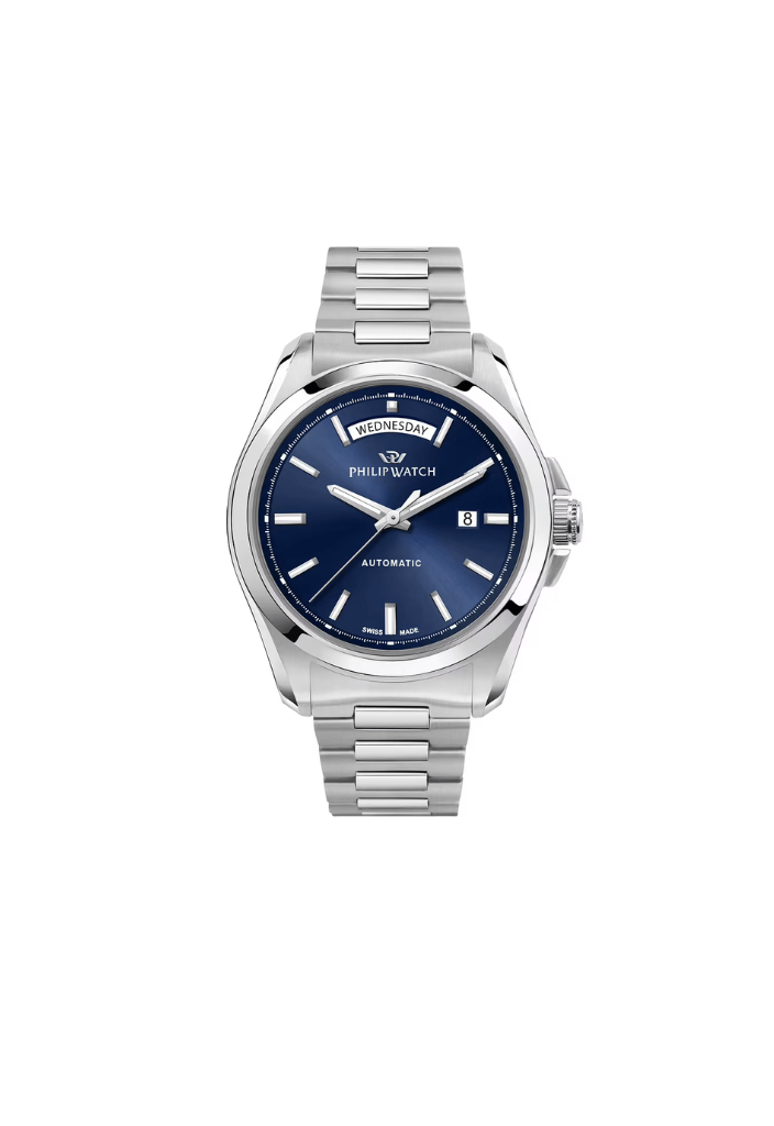 Philip Watch Amalfi Automatico R8223 daydate blu