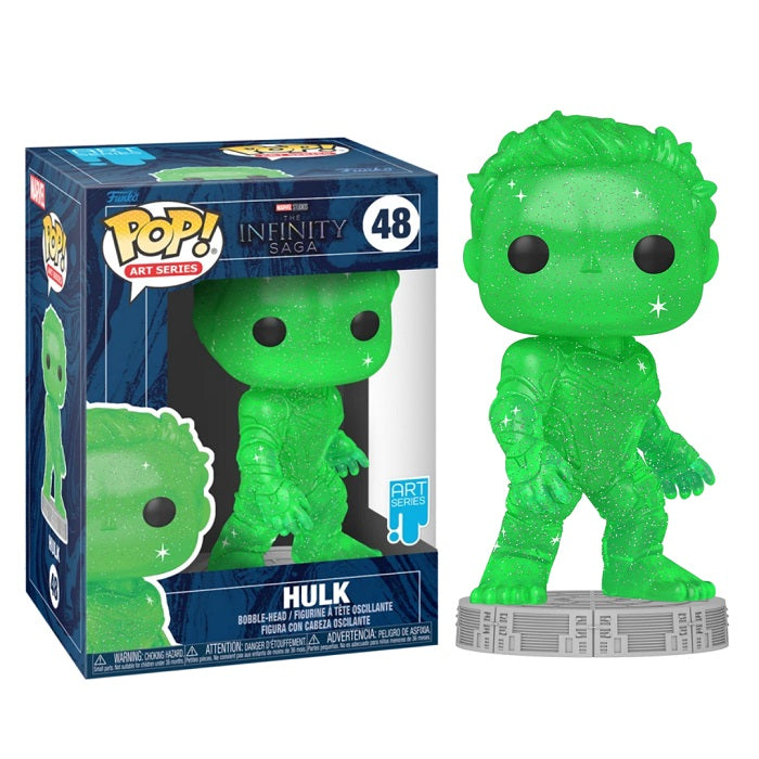 Funko Pop Infinity Saga Art Series 48 Hulk Marvel Vinyl Statue Action Figure
