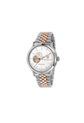 Maserati Epoca Automatic Silver & Rose Gold 42mm – open heart