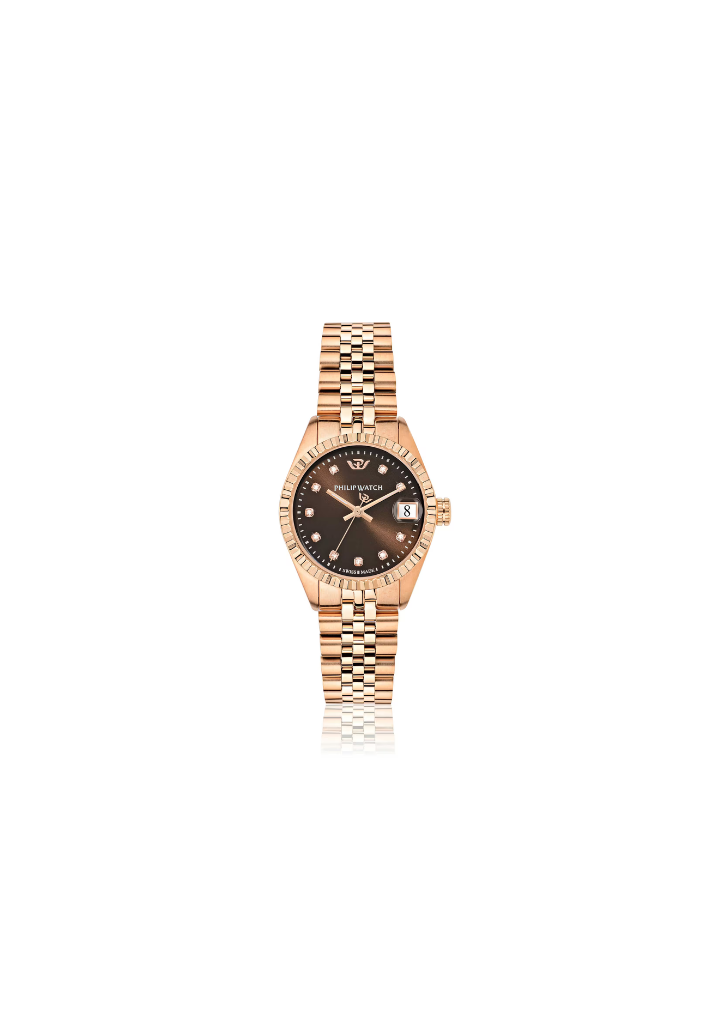 Philip Watch Caribe Women's – Elegance in rose gold with precious details R8253597520