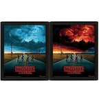 Framed 3D Cornice Stranger Things Mind Flayer 26 X 20Cm Quadro Serie Tv Poster