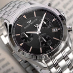 Philip Watch R8273665004 – Swiss Made quartz chronograph, black dial, 41mm case