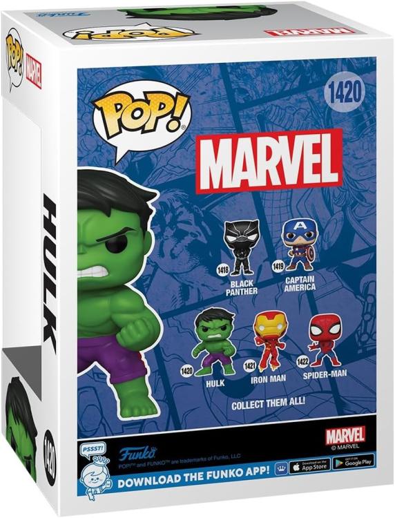 Funko Pop! Marvel New Classic Hulk - (1420) - Hulk Vinyl Figure 9cm
