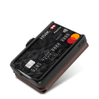 KLIK Minimal SLIM without coin pocket Brown Leather