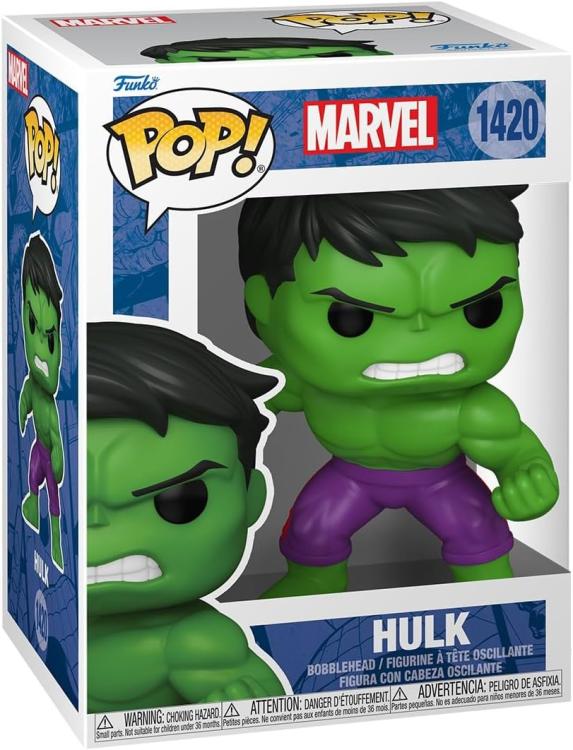 Funko Pop! Marvel New Classic Hulk - (1420) - Hulk Vinyl Figure 9cm