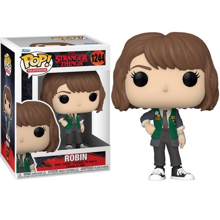 Funko Pop! Television - Stranger Things S4 (1244) Robin - Vinyl Figure 10 cm