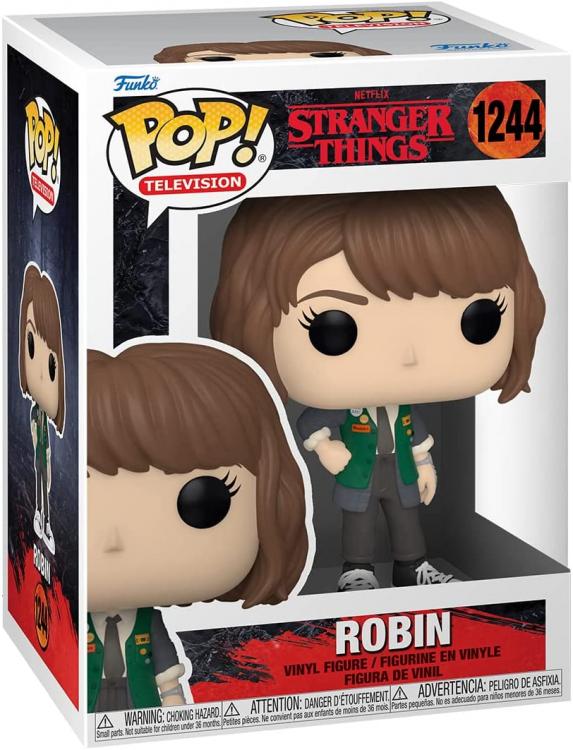 Funko Pop! Television - Stranger Things S4 (1244) Robin - Vinyl Figure 10 cm