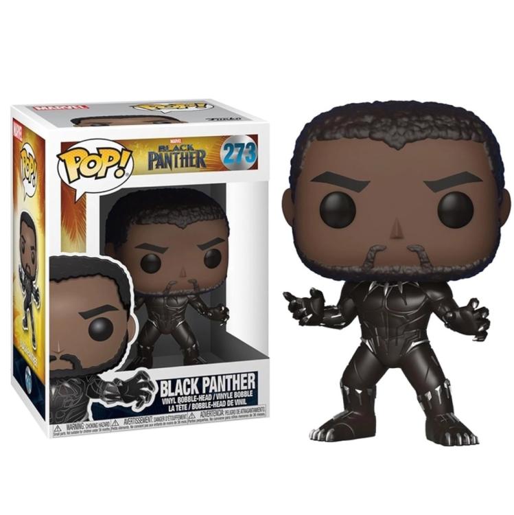 Funko Pop! Marvel Black Panther - (273) Black Panther Figure Vinyl 9Cm In Stock