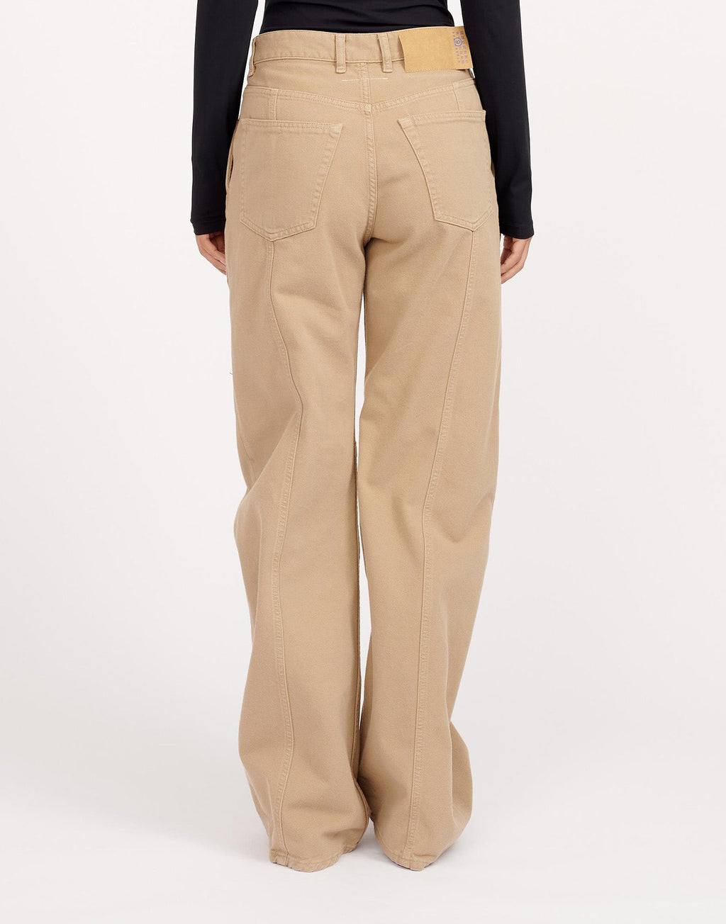 MM6 MAISON MARGIELA Pantaloni Bull Denim 5 Tasche