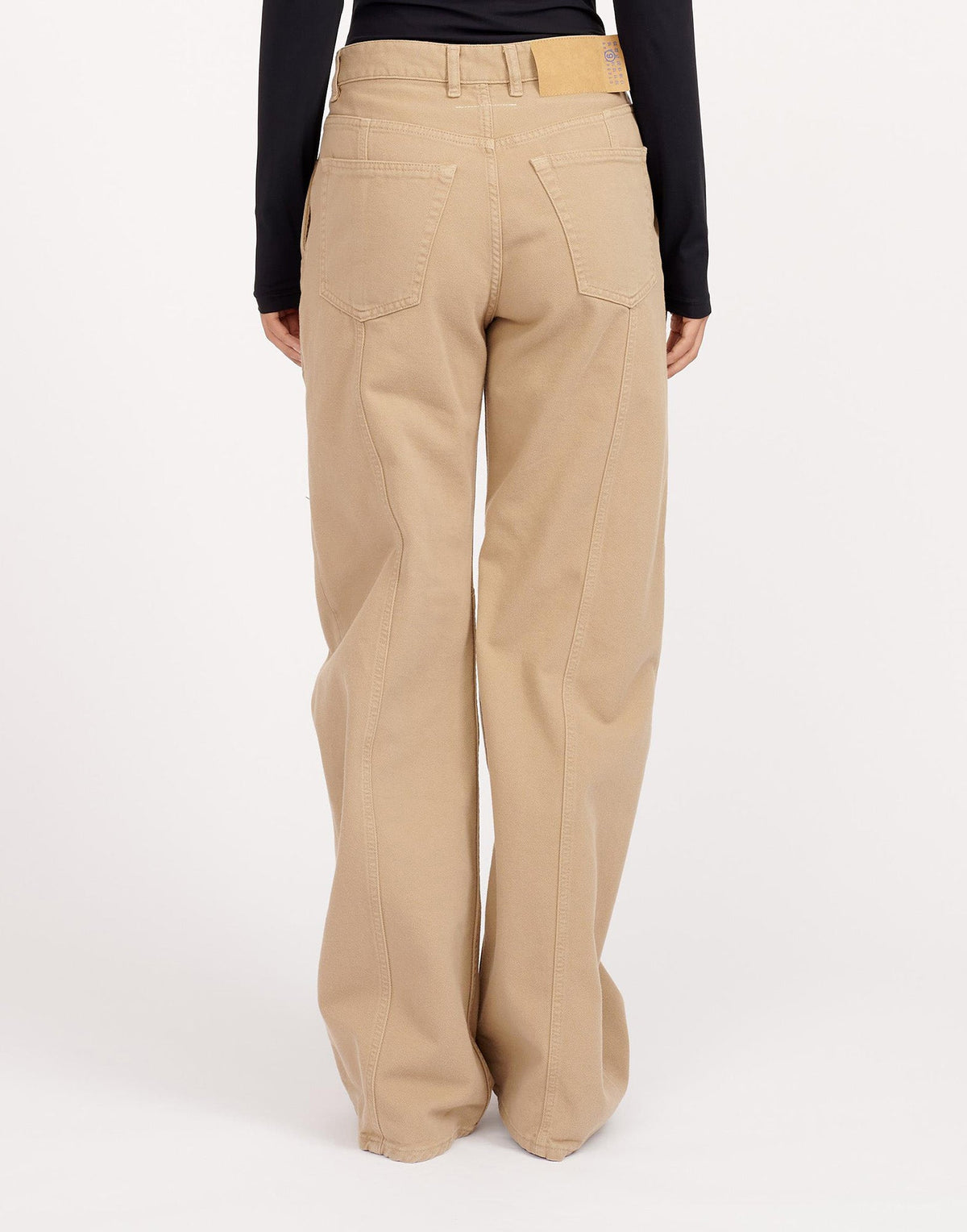 MM6 MAISON MARGIELA Pantaloni Bull Denim 5 Tasche