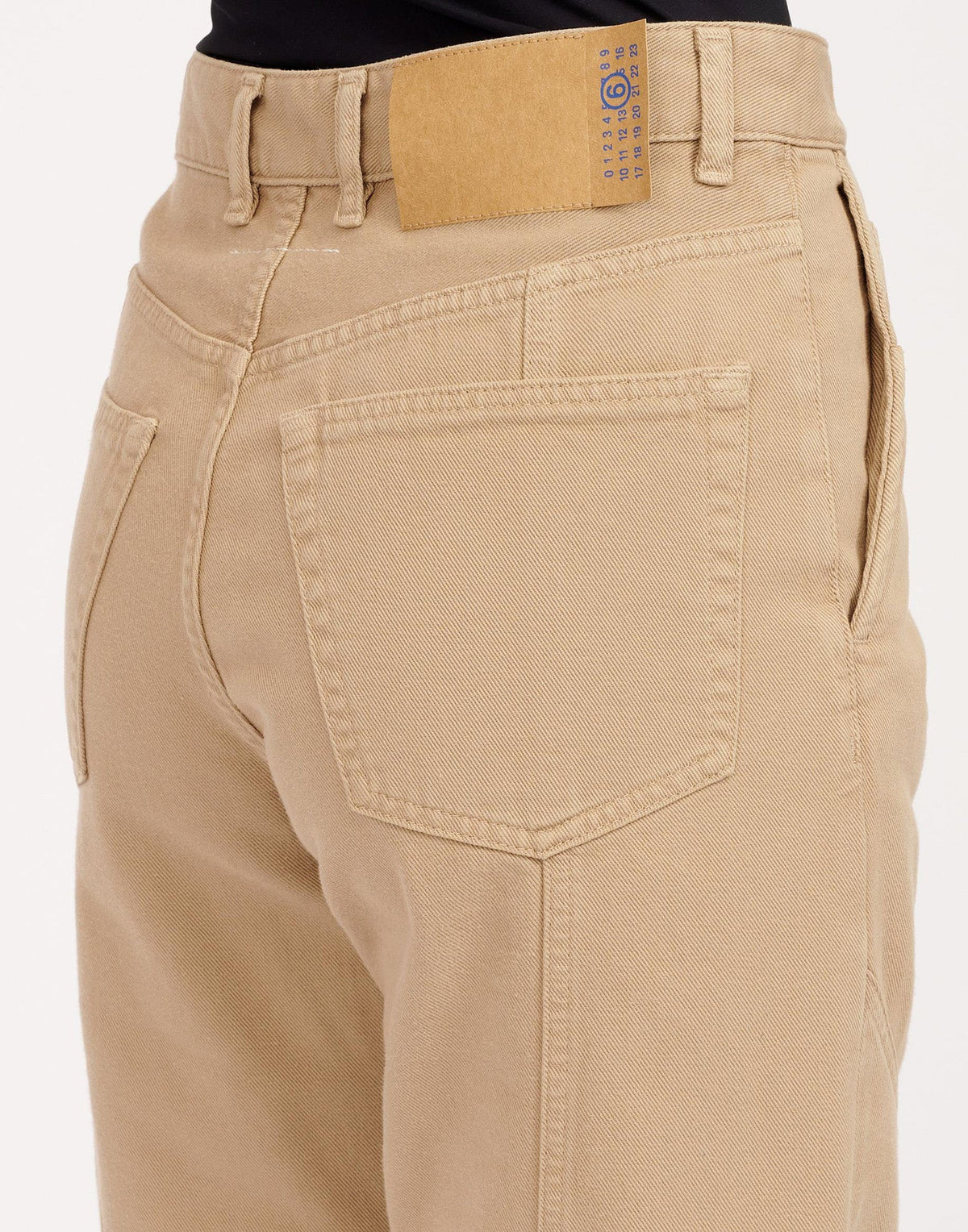 MM6 MAISON MARGIELA Pantaloni Bull Denim 5 Tasche