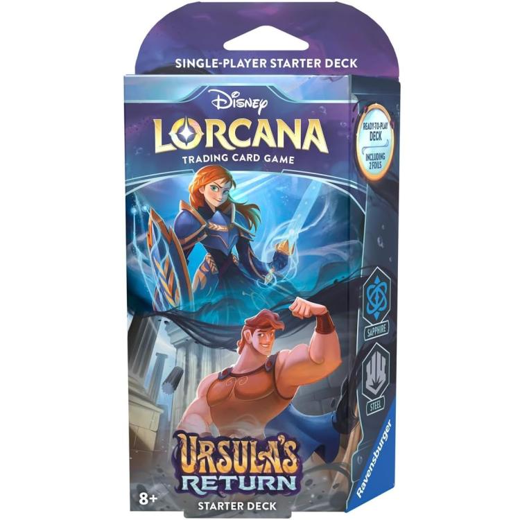 Disney Lorcana "Ursula's Return" Display 8-Pack Starter Deck Ursula's Return Eng