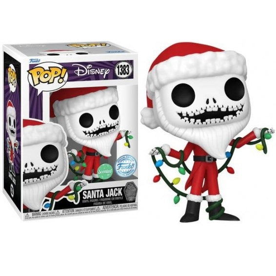 Funko Pop! Disney - Nightmare Before Christmas (1383 Scented) Santa Jack Figure