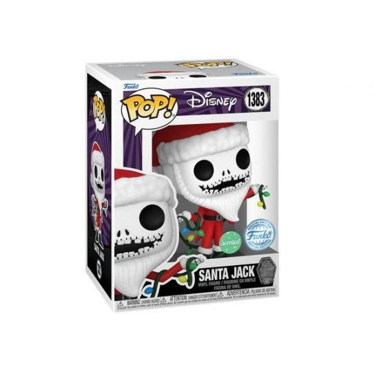 Funko Pop! Disney - Nightmare Before Christmas (1383 Scented) Santa Jack Figure