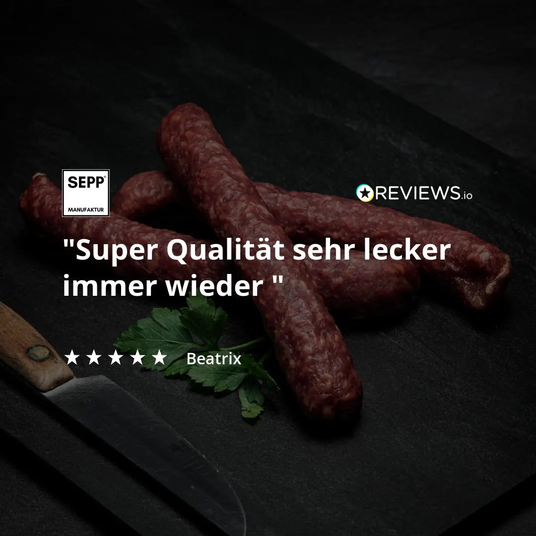SEPP' Kaminwurzen with Wild Boar (3 pcs)