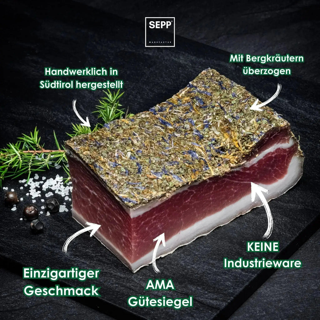SEPP' Kräuterspeck - 'Das Herzstück' - Premium