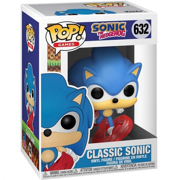 Funko Pop! Games Sonic The Hedgehog - Classic Sonic (632) Running Vinyl Figure