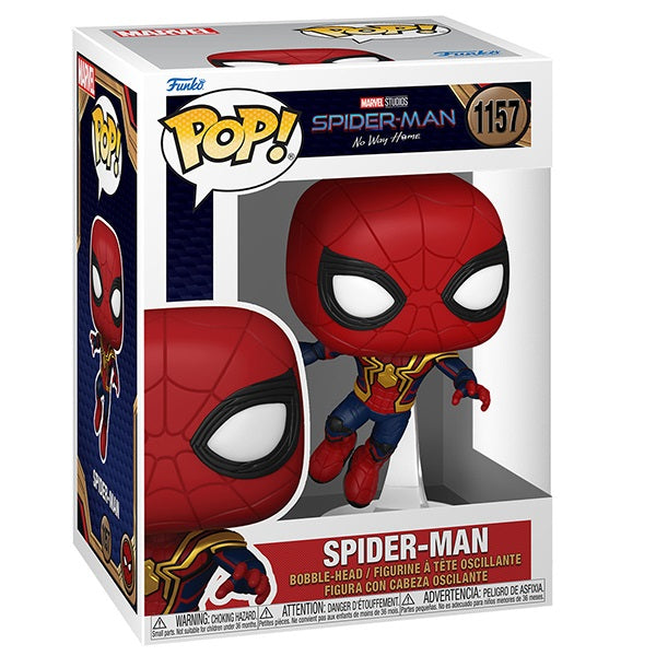 Funko Pop! Marvel Spider-Man No Way Home - (1157) Spider-Man Leaping Sm1 Figure