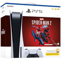 Sony Console Ps5 Standard 825Gb White Bundle Playstation 5 + Marvel Spider-Man 2