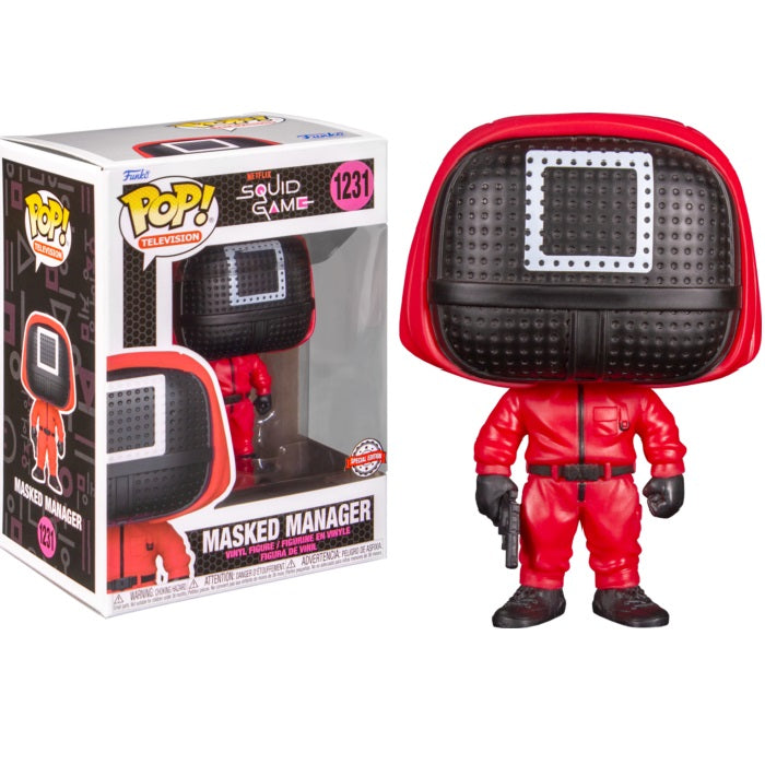 Funko Pop! Television Netflix Squid Game Masked Manager (1231) Special Figure