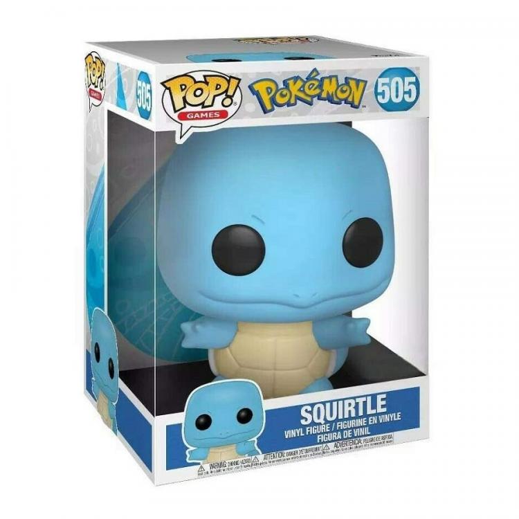 Funko Pop! Games Pokemon - Jumbo Squirtle (505) 25Cm Vinyl Figure Super Sized
