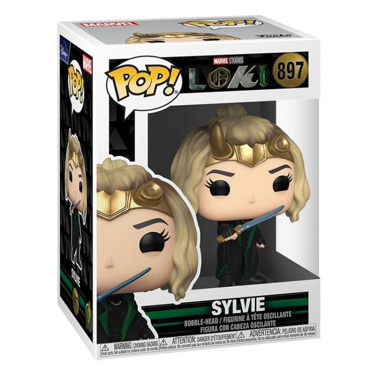 Funko Pop Sylvie 897 Marvel Loki Disney Icons Vinyl Figure