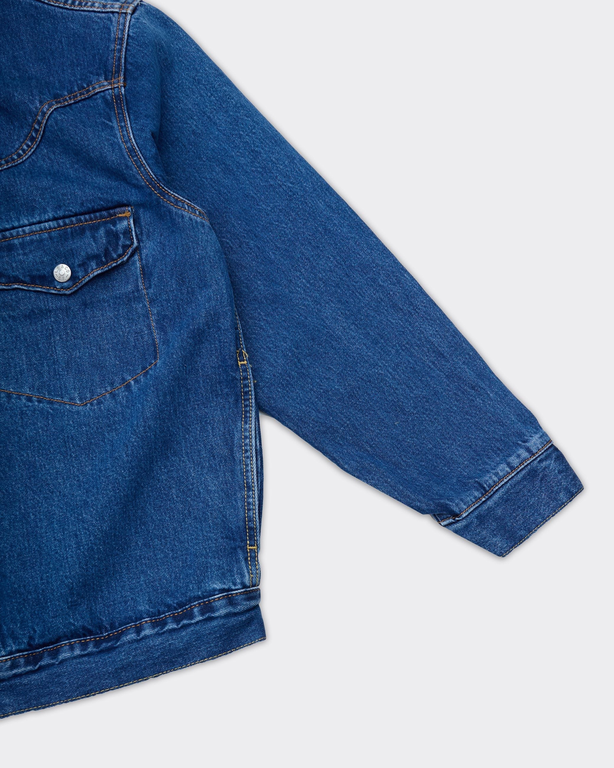 Giacca Jeans Western Shorthorn Dark Indigo