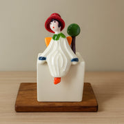Terre di Scirocco Scultura Chimere Psiche Amore Ceramica H 22 cm