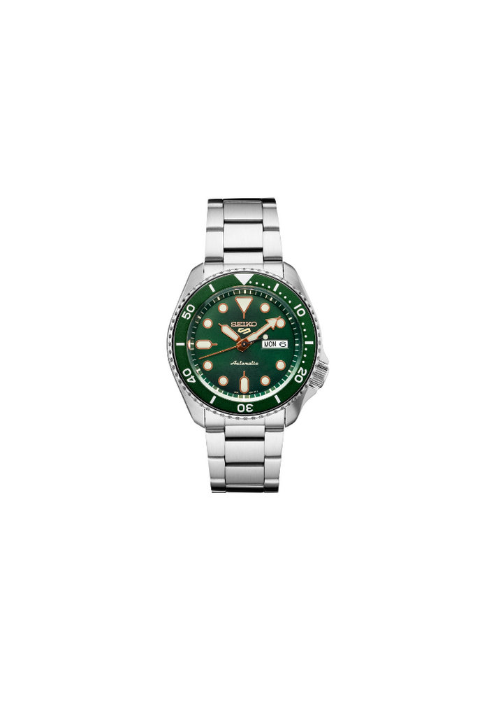 Seiko 5 Sports SRPD63K1 – Automatic, Swiss Made Style, Green, 42.5mm Case