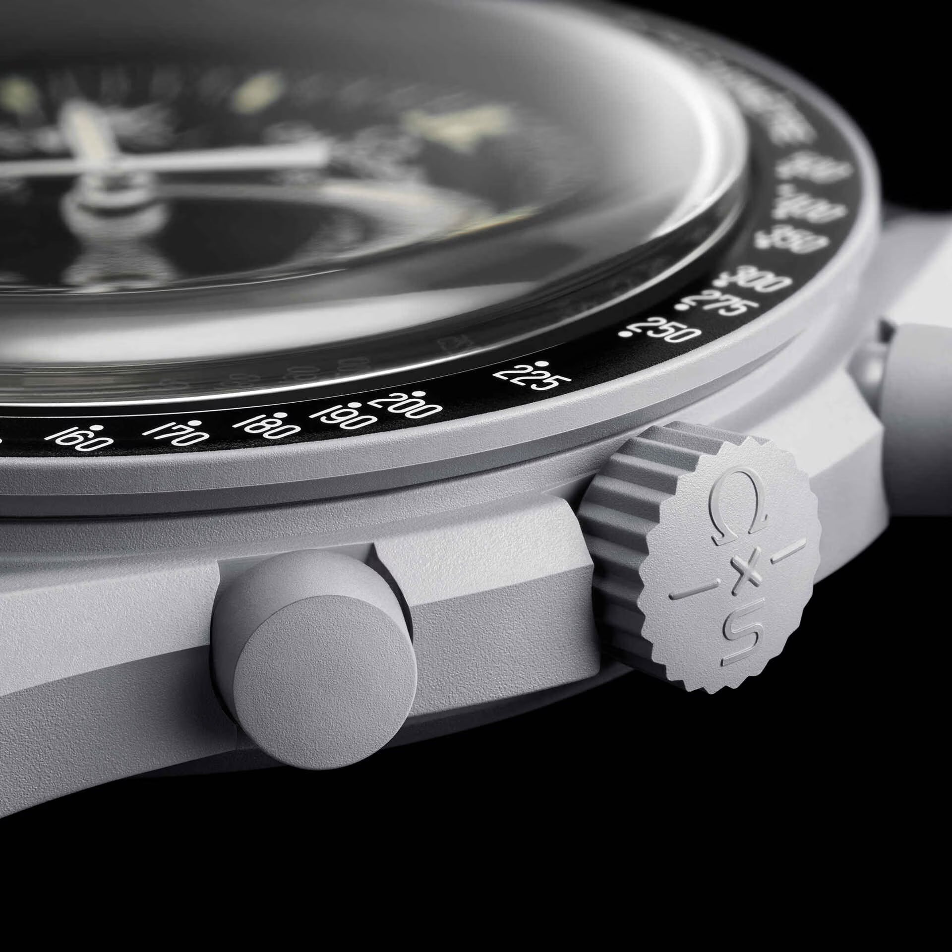 Swatch x Omega MoonSwatch Mission to the Moon SO33M100 – Cronografo quarzo Bioceramic 42mm nero/grigio