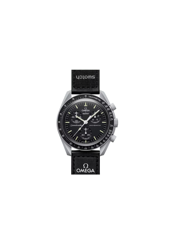 Swatch x Omega MoonSwatch Mission to the Moon SO33M100 – Cronografo quarzo Bioceramic 42mm nero/grigio