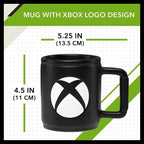 Paladone Xbox Tazza Da Caffe Con Logo Official Design In Ceramica Nero Videogame