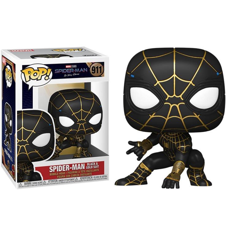 Funko Pop! Marvel Spider-Man No Way Home - (911) Spider-Man Black & Gold Suit